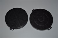 Filtre charbon, Gorenje hotte - 210 mm (2 pièces)
